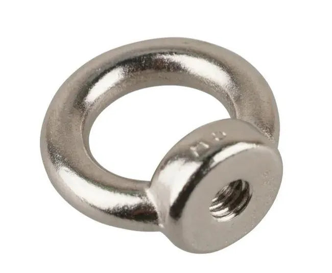 Ecrou à anneau M6 inox A4 Ø6mm