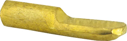 Lot de 20 taquets à enfoncer, acier laiton, Diam.4 mm