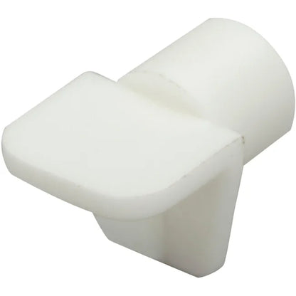 Lot de 20 taquets à enfoncer, pvc blanc, Diam.8 mm