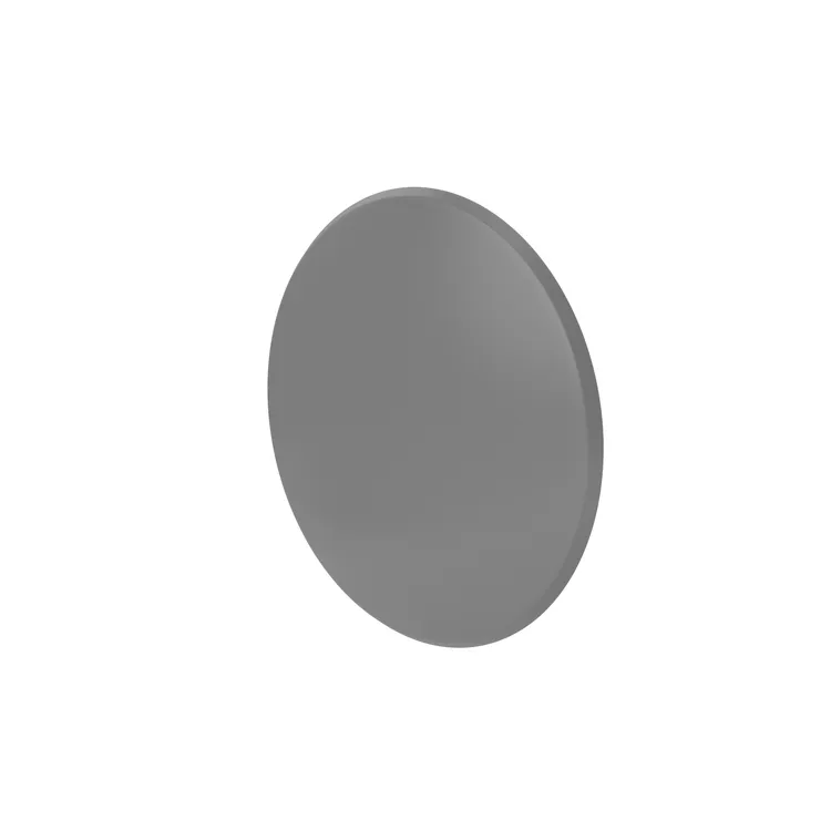 Lot de 30 caches-vis polypropylène rond gris STANDERS Ø6 mm