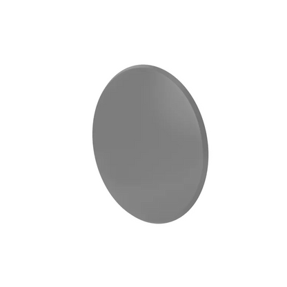 Lot de 30 caches-vis polypropylène rond gris STANDERS Ø6 mm