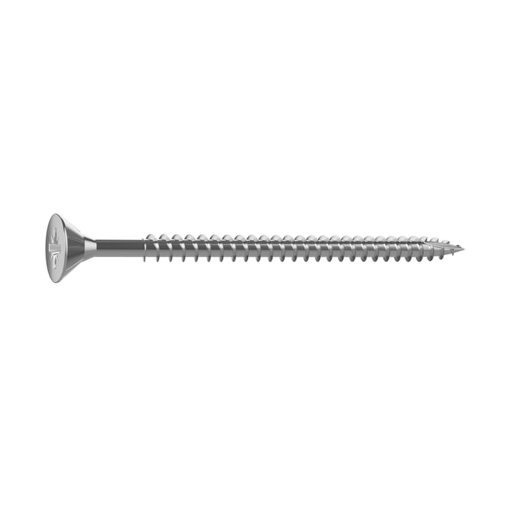 25 vis acier tête fraisée pozidriv STANDERS, Ø3 x L.45 mm
