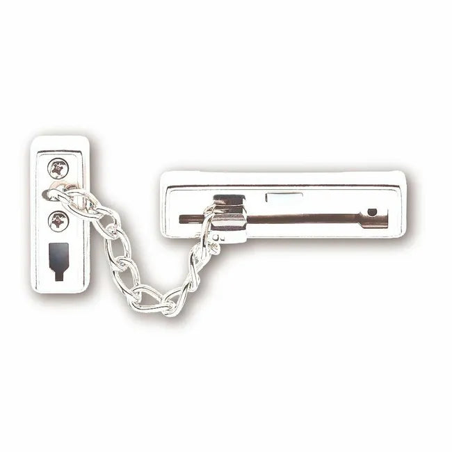 Chainette de porte 13 cm blanc TKW 64 SB argent