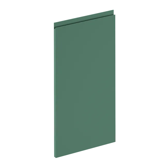 Porte de cuisine Osaka vert laguna mat H.63.7 x l.39.7 cm