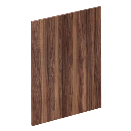 Porte de cuisine Hudson effet noyer mat H.77 x l.60 cm
