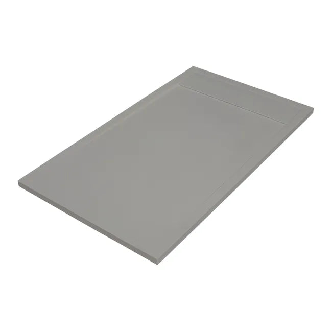 Receveur de douche résine gris / argent L.90 x l.70 Neo