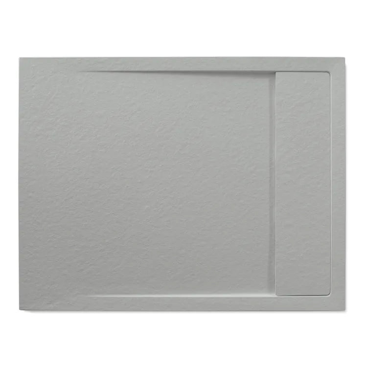 Receveur de douche résine gris / argent L.90 x l.70 Neo