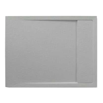Receveur de douche résine gris / argent L.90 x l.70 Neo