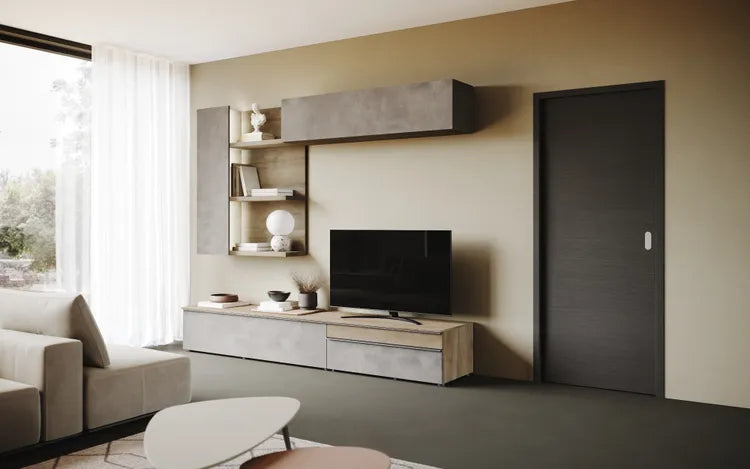 kit habillage pour porte coulissante à galandage London