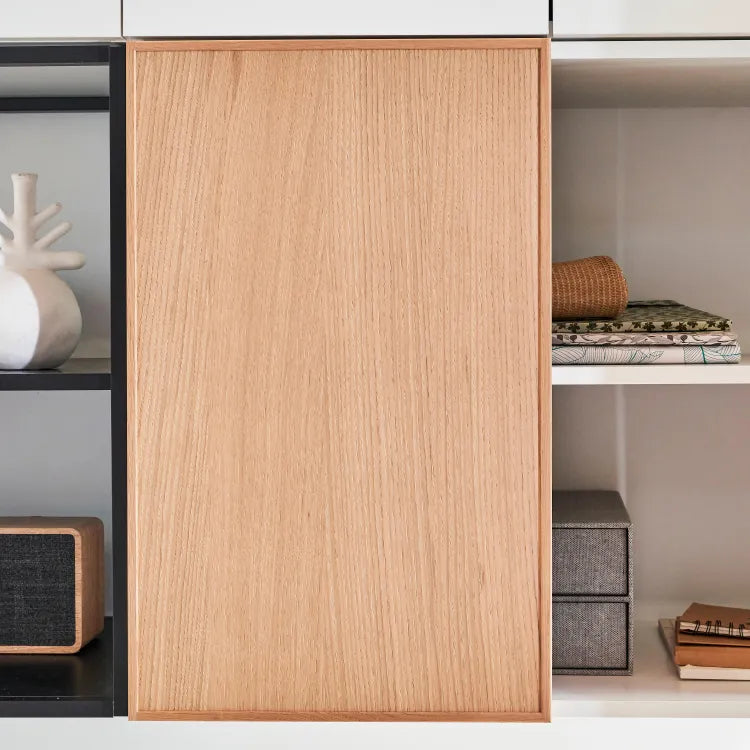 Porte battante SPACEO Evo'M Malmo chêne mat H.64 X L.40 cm