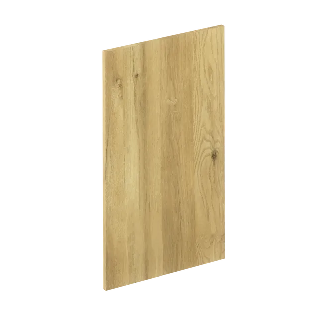 Façade de tiroir de cuisine Lugano effet chêne boréal mat H.76.8 x l.44.7 cm