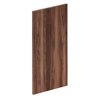 Lot de 2 portes de cuisine Hudson effet noyer mat H.77 x l.37 cm