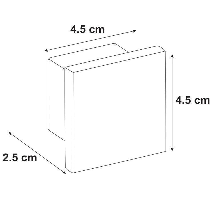 2 boutons de meuble Ithac, zamak gris / argent chromé