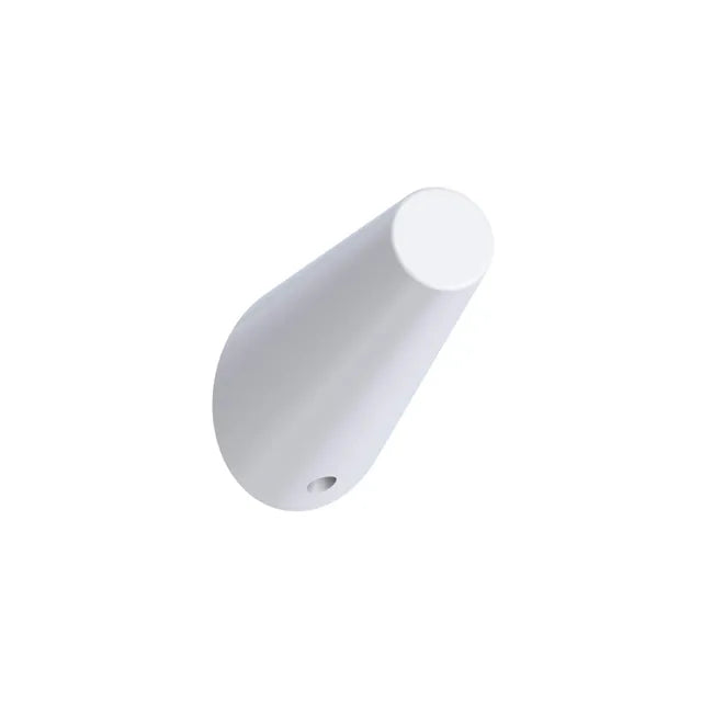 Patère à visser blanc Cone SENSEA