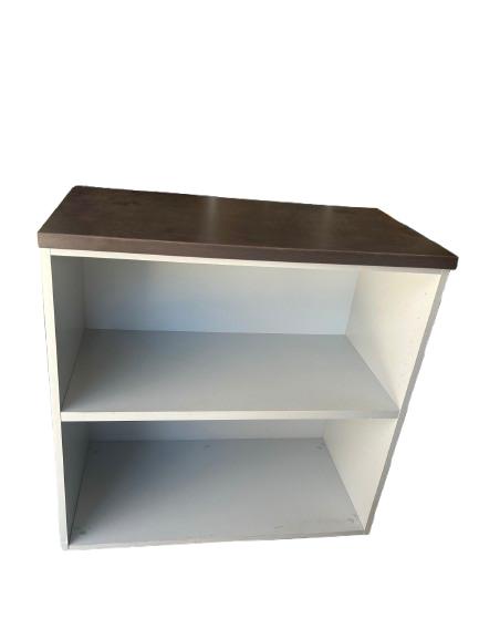 Armoire de Bureau d'occasion blanche L.88cm x H.92cm