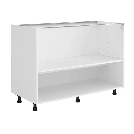 Caisson bas de cuisine DELINIA ID blanc H.76.8 x l.120 x P.58 cm