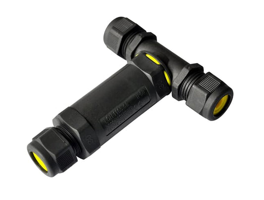 Connecteur T étanche IP68 230 V extérieur LUMIHOME, 0.11 m