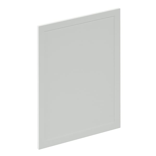 Façade de tiroir de cuisine Newport gris perle mat H.76.5 x l.59.7 cm