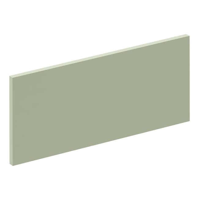 Façade de tiroir de cuisine Venise vert lichen mat H.25.3 x l.59.7 cm