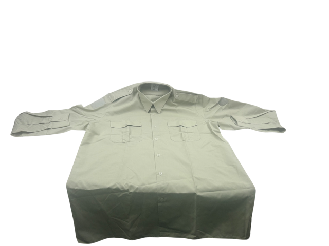 Chemise de l'armée de Terre Française support écusson droit