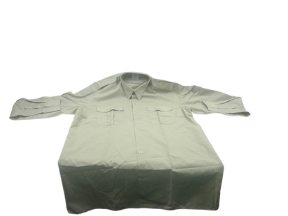 Chemise de l'armée de Terre Française support écusson droit