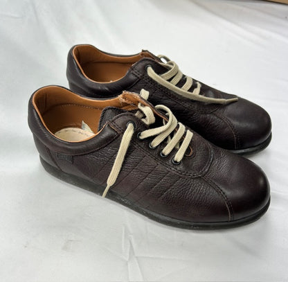 Chaussures en cuir au tannage végétal marron CAMPER Taille 37