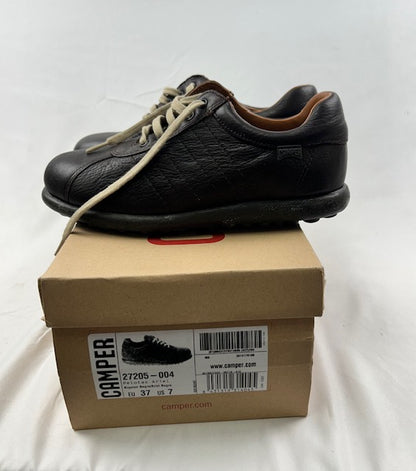 Chaussures en cuir au tannage végétal marron CAMPER Taille 37