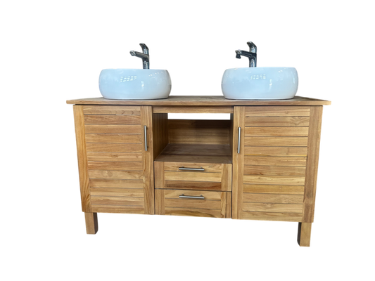 Meuble bas salle de bain + vasque
