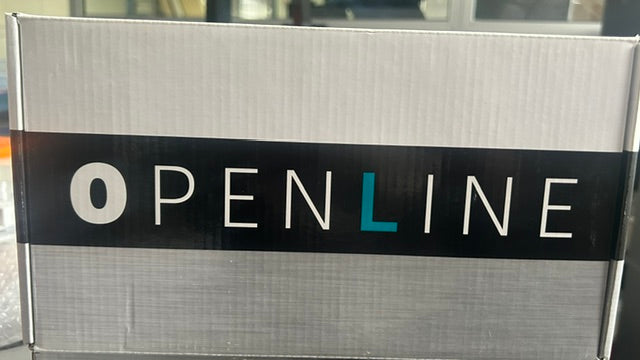 Ensemble sur plaque ELA 31 en inox brossé (OPENLINE)  Clé L