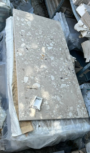 Dalle d'extérieur en grès cérame cosmo Sand 60x120x20mm Ceramica Sant'Agostino
