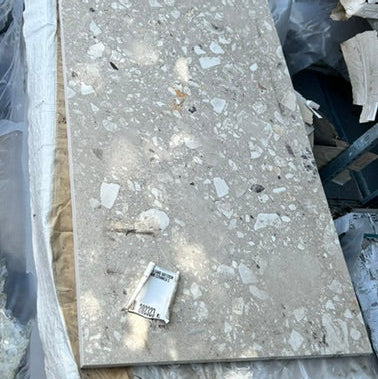 Dalle d'extérieur en grès cérame cosmo Sand 60x120x20mm Ceramica Sant'Agostino