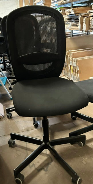 CHAISE DE BUREAU NOIRE