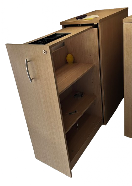 Caisson de Bureau latéral à extraction/extension verticale H.112 x L.40 x P.80