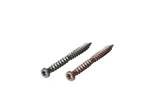 Lot de 150 vis brun Terrasse premium, L.0.05 x l.0.005 m