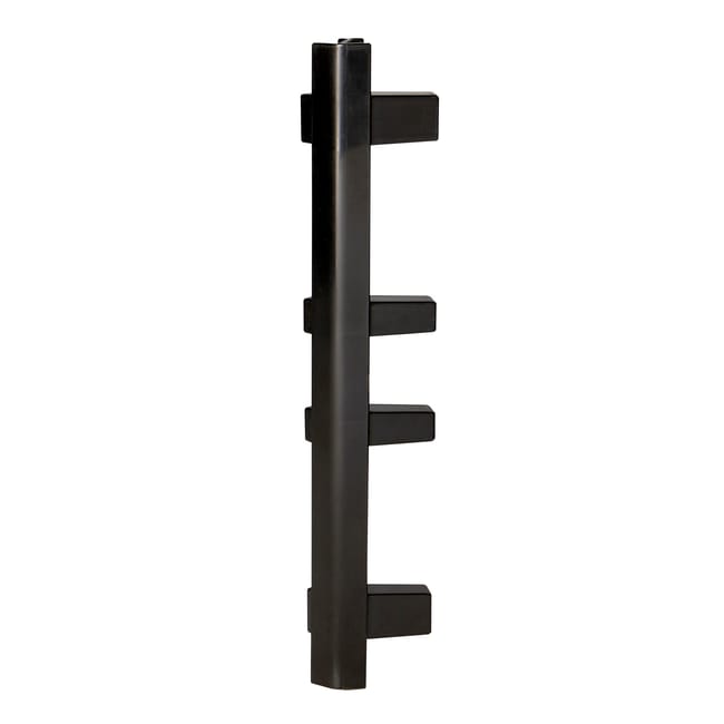 Lot de 2 jonctions d'angle 135° ouvert Réno plinthe, noir