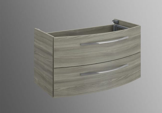 Meuble de salle de bains simple vasque l.89 x H.48.2 x P.48.5 cm, gris florentin