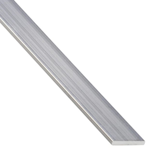 Plat aluminium brut argent lisse, L.2600 mm