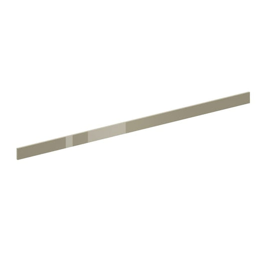 Plinthe mdf, cappuccino, H. 9.8, Ep.18 mm DELINIA ID