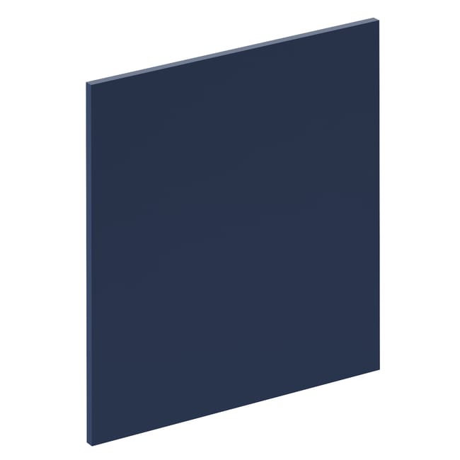 Porte de cuisine Venise bleu marine mat H.63.7 x l.59.7 cm