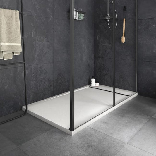 Receveur de douche résine blanc L.140 x l.90 Neo