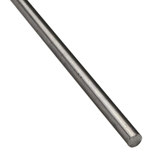 Rond plein acier brut noir lisse, L.2000 mm