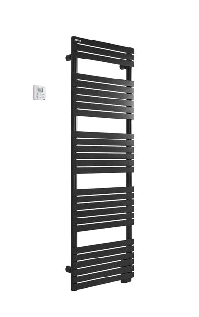 Sèche-serviettes électrique ACOVA 750W, H.156.2 x l.50 cm Ancélia noir
