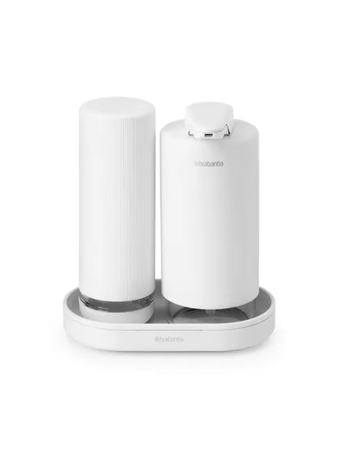 Set distributeur de savon et liquide vaisselle Sinkstyle blanc BRABANTIA