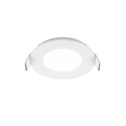 Spot à encastrer Extraflat led, changement d'intensité et de blancs, D8,5 blanc