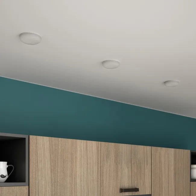 Kit 3 spots à encastrer fixe Bolonia D.8,5 cm 4000K INSPIRE rond blanc