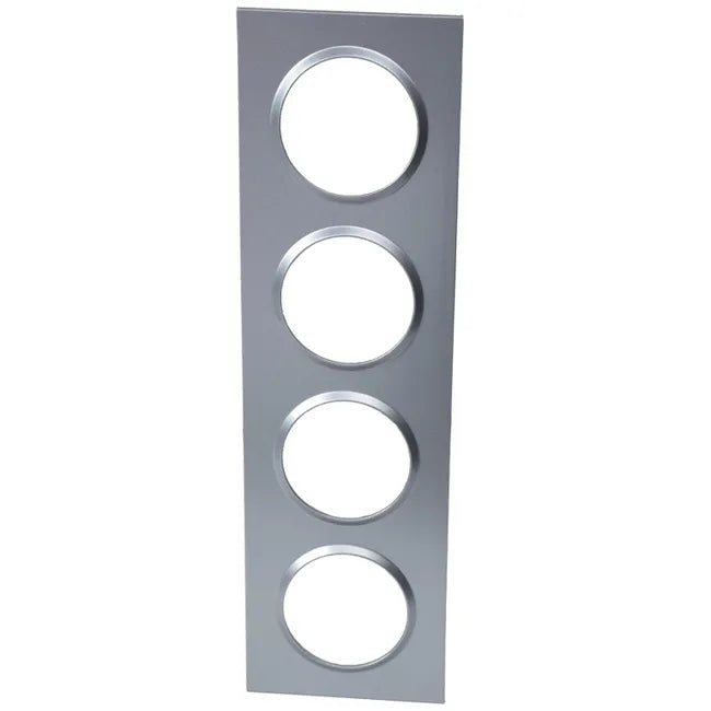 Plaque Epure, LEXMAN aluminium satiné