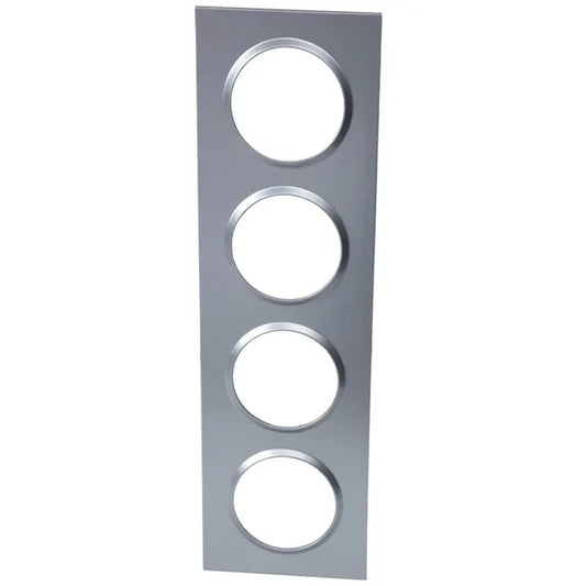 Plaque Epure, LEXMAN aluminium satiné