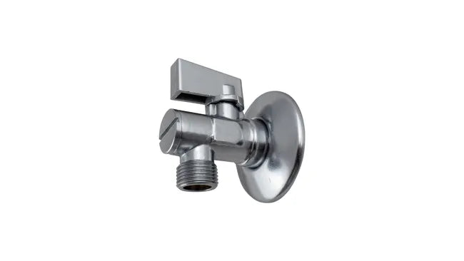 Robinet d'arrêt à encastrer, chromé, MM 15x21/12x17 (1/2"/3/8")
