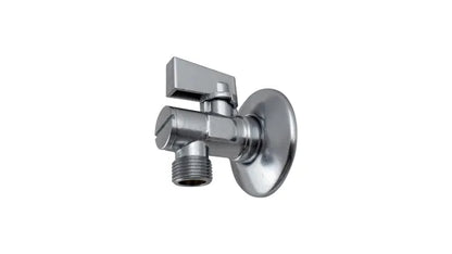Robinet d'arrêt à encastrer, chromé, MM 15x21/12x17 (1/2"/3/8")