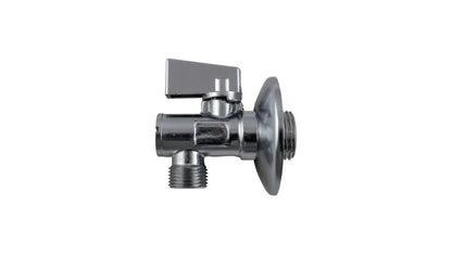 Robinet d'arrêt à encastrer, chromé, MM 15x21/12x17 (1/2"/3/8")